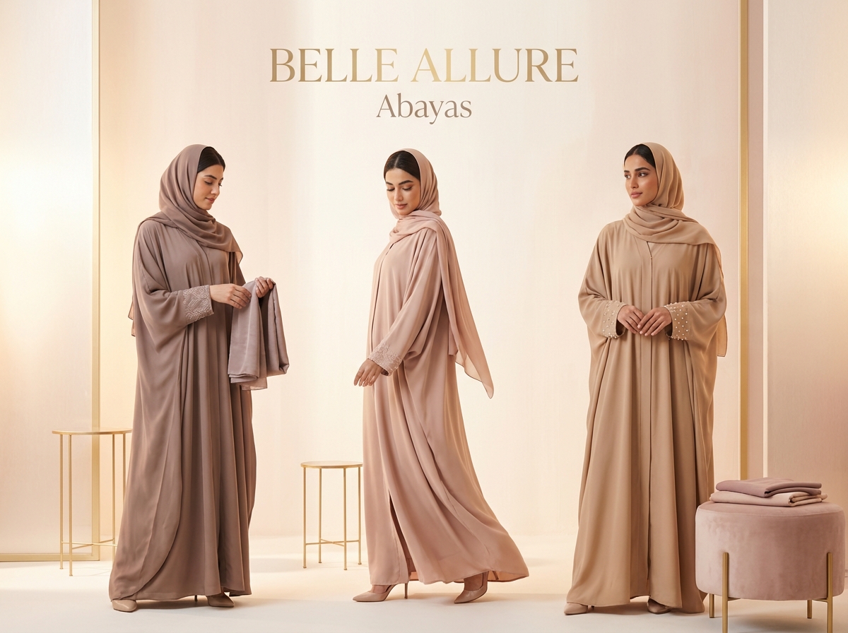 Elegant Belle Allure abaya collection