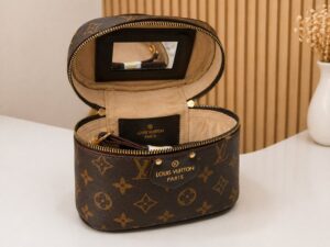 Trousse de Maquillage Luxe — Motif Classique
