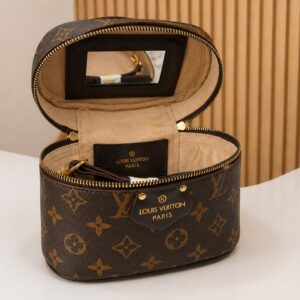 Trousse de Maquillage Luxe — Motif Classique