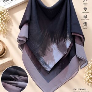 شال شيفون 150×150 — بنفسجي