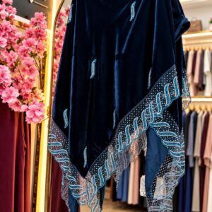 كشتبان إماراتي — الإطلالة الكاملة (كحلي مخمل)